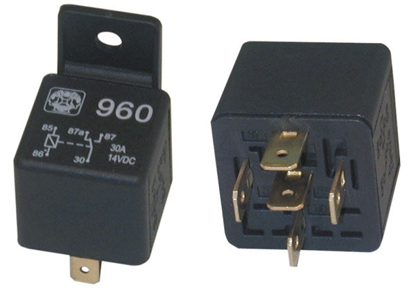Relais 20a 30a 12v 1 contact no/nf 5 pin ru12301 auto 960 velleman FAI-5R ECLATS DESTOCKAGE