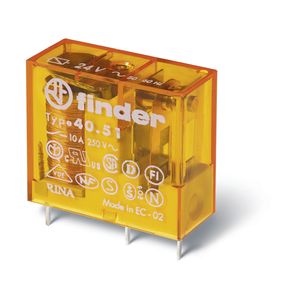 Relais 24v ac 1rt 10a circuit imprime 24vac agni pas 5mm 405180240000 serie 95 rlf4051-8024 ECLATS DESTOCKAGE