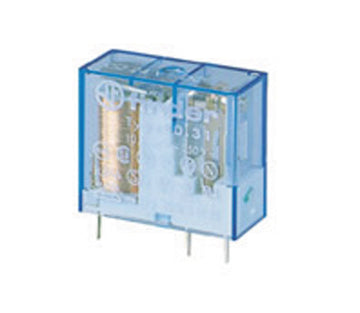 Relais electrique 24v cc finder serie 40 24vdc 16a (5mm) rlf4061-9024 ECLATS DESTOCKAGE