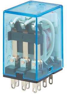 Relais lumiere 12v ca omron my3n-j my3nj hh53p pyf11a 12vac 12 volts portail avidsen ECLATS DESTOCKAGE