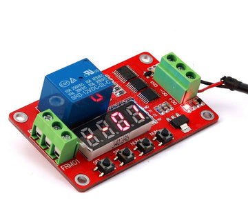 Relais temporisé retardateur 24v frm01 programmable 1 seconde a 270 h 26374 timer commande positive ECLATS DESTOCKAGE