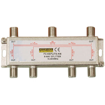 Repartiteur f satellite 6 voies fc 6splt st kn 5mhz 2400mhz fc 6splt st kn ECLATS DESTOCKAGE