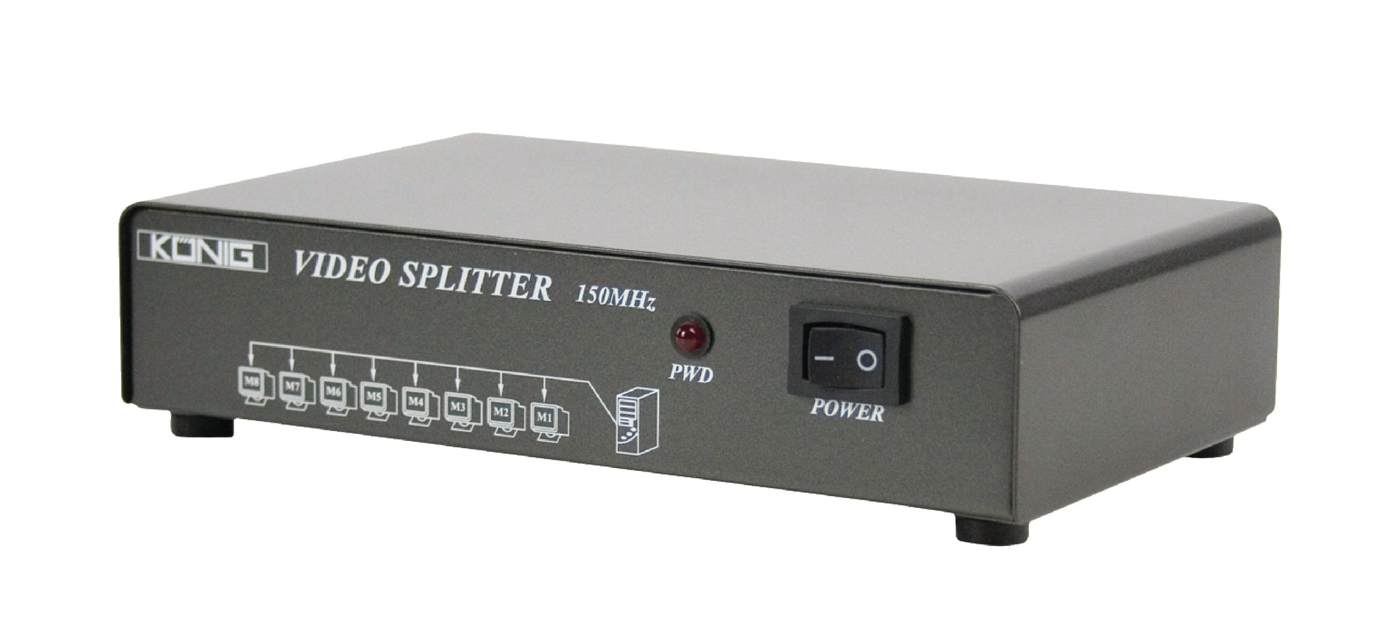 Repartiteur vga professionnel 8 ports könig cmp-splitvga30 ECLATS DESTOCKAGE