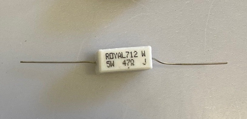 Resistance bobinée cémentée 5w 47 ohms rebc5w47r ECLATS DESTOCKAGE