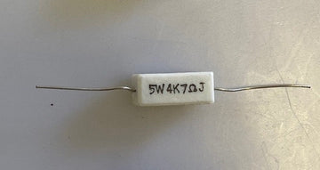 Resistance bobinée cémentée 5w 4.7kohms rebc5w4k7r ECLATS DESTOCKAGE