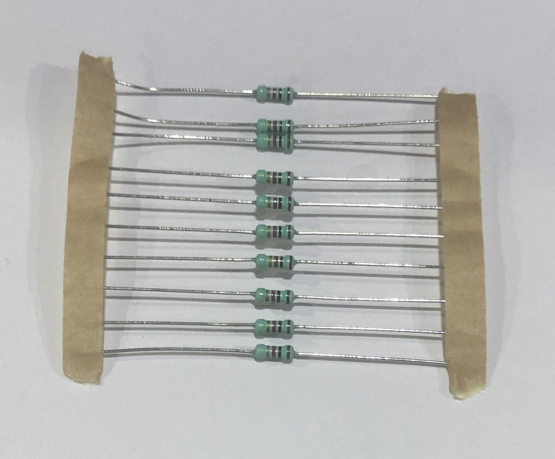 Resistance electrique 1/2w ( 10 pces ) electriques electricite courant electrique conductibilite ECLATS DESTOCKAGE