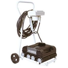 Robot piscine mopper occasion avec chariot aspirateur mooper aspiration netoyage netoyeur ECLATS DESTOCKAGE