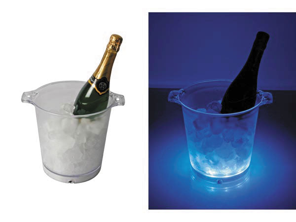 Seau a glace a eclairage led bleue clib avec capteur sonore velleman ECLATS DESTOCKAGE