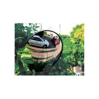 Securite routiere miroir convexe 30cm incassable garage auto surveillance magasin circulation ECLATS DESTOCKAGE