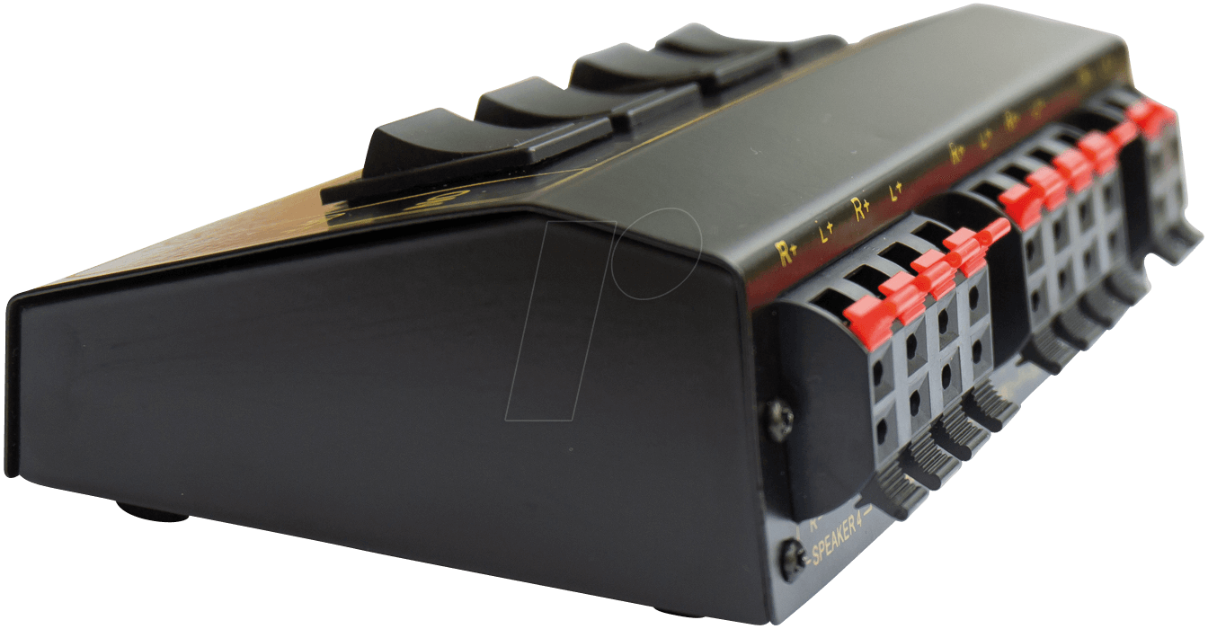 Selecteur enceintes 4 canaux commutateur audio 4 paires ECLATS DESTOCKAGE
