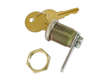 Serrure boite au lettre à cle barillet batteuse ks10 perçage 19mm 22mm securite boitier meuble ECLATS DESTOCKAGE