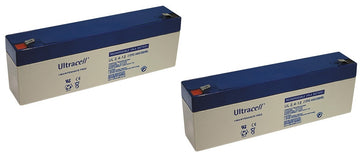 Set de 2 batteries de secours 2.6ah 12v pour elpro 62 fadni - ECLATS DESTOCKAGE