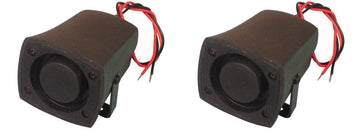2 Sirènes 105db 6v 7v 8v 9v 10v 11v 12v 13v 14v 15v 16v 17v 18v 19v 20v 21v 22v 23v 24v etanche sonore ECLATS DESTOCKAGE