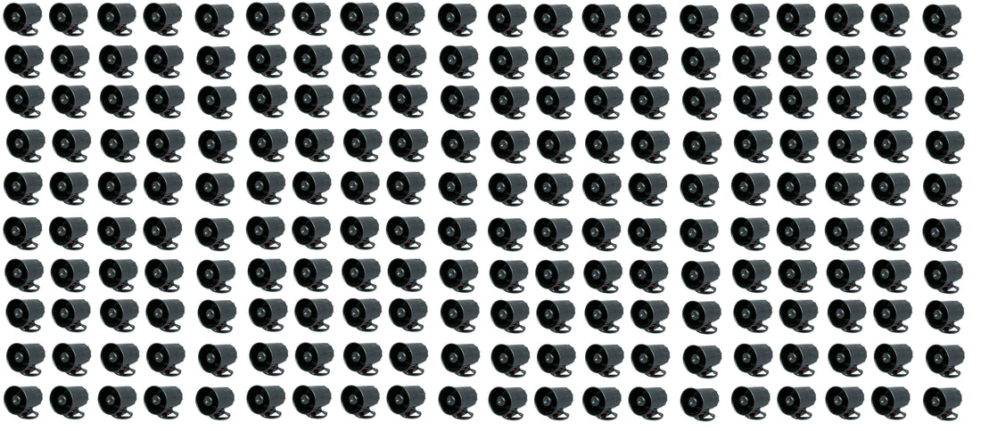 200 Sirènes alarme 6 sons 117db 6v 7v 8v 9v 10v 11v 12v 15v 20w etanche es-86t sr 330a sv/ps5 ECLATS DESTOCKAGE