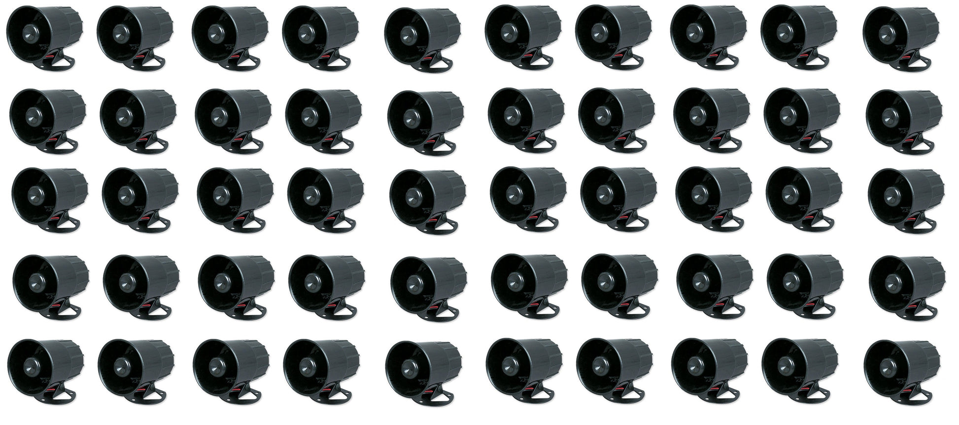 50 Sirènes alarme 6 sons 117db 6v 7v 8v 9v 10v 11v 12v 15v 20w etanche es-86t sr 330a sv/ps5 ECLATS DESTOCKAGE