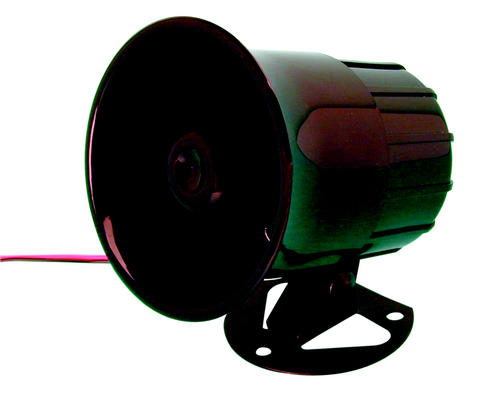 Sirene alarme electronique 114db 6v 7v 8v 9v 10v 11v 12v 20w police americaine us noire sv/ps14 ECLATS DESTOCKAGE