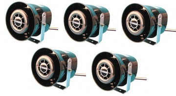 5 Sirene alarme electronique 125db 12vcc 40w etanche autoalimentee auto voiture tlm40 12v sb5 se450a ar107 ECLATS DESTOCKAGE