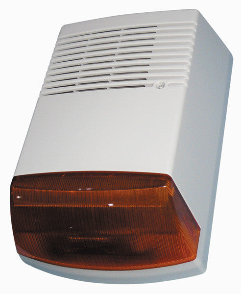 Sirene electronique alarme 12vcc 110db eliminator exterieure autoalimentee 12v dispositif sonore ECLATS DESTOCKAGE