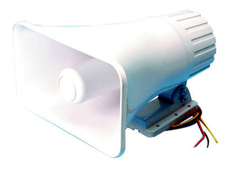 Sirene electronique double tonalite 125db 12v 30w police americaine us fbi sv/hs1 s58 12vcc es200r ECLATS DESTOCKAGE