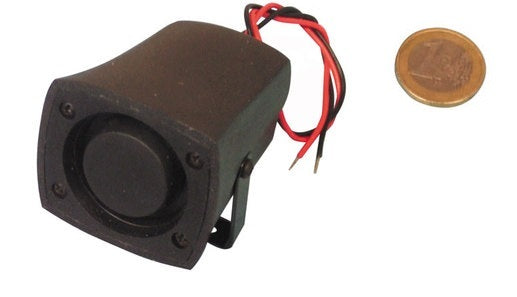 Sirene electronique etanche alarme sonore 90db 95db 100db 105db 110db 6v 7v 8v 9v 10v 11v 12v 13v ECLATS DESTOCKAGE
