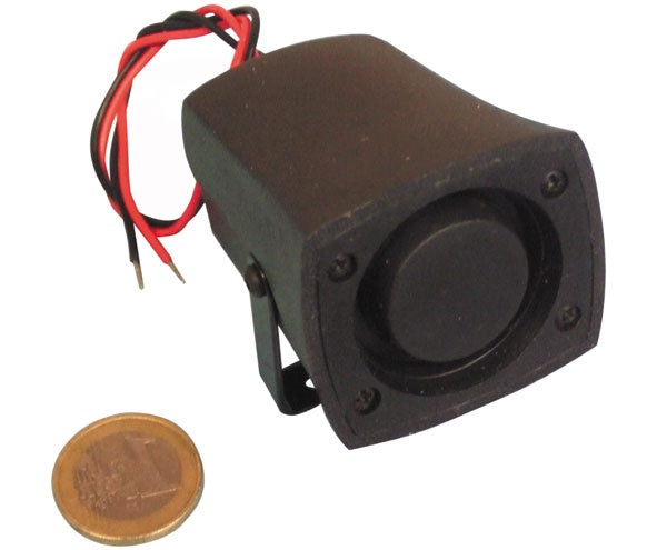 Sirene etanche alarme electronique sonore 88b 92db 96db 100db 104db 6v 7v 8v 9v 10v 11v 12v 13v ECLATS DESTOCKAGE