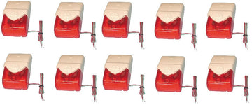 10 Sirenes flash 6v 7v 8v 9v 10v 11v 12v 13v 14v 15 110db sv/psl3r stroboscope etanche signalisation ECLATS DESTOCKAGE