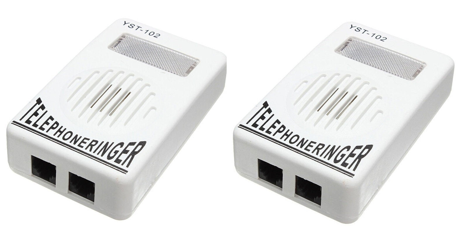 2 Sonnerie telephone flash amplificateur sonnette telephonie extension report telephonique YST-102 ECLATS DESTOCKAGE