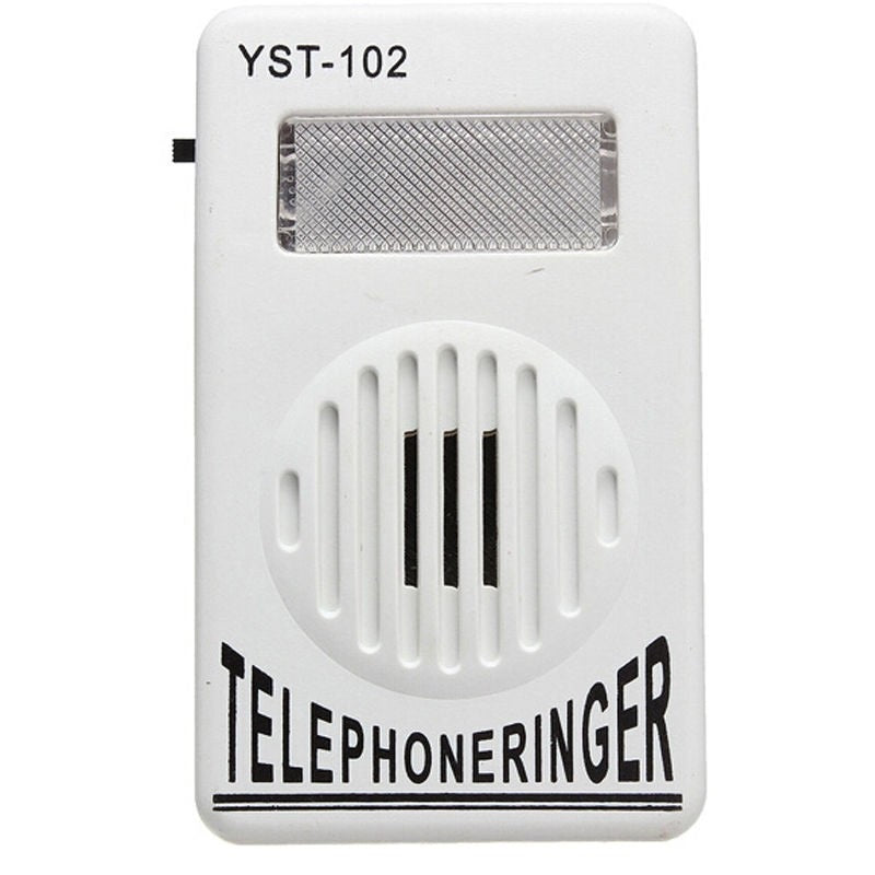 Sonnerie telephone flash amplificateur sonnette telephonie extension report telephonique YST-102 ECLATS DESTOCKAGE