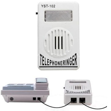 Sonnerie telephone YST-102 flash amplificateur sonnette extension telephonie report telephonique ECLATS DESTOCKAGE