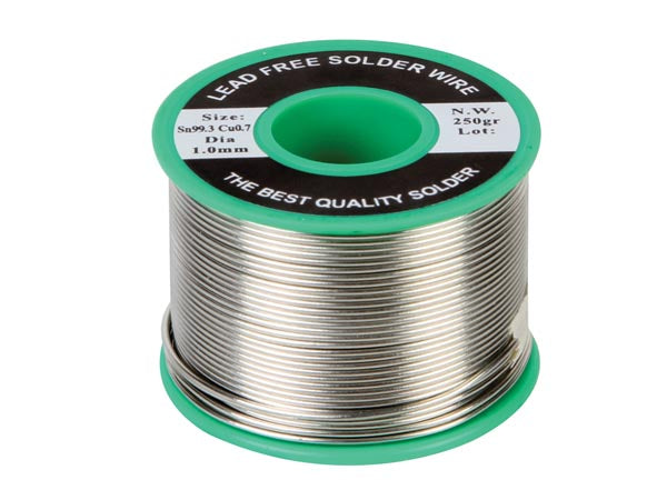 Soudure sans plomb sn 1mm 250g ECLATS DESTOCKAGE