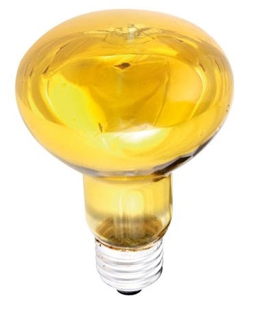 Spot ampoule couleur jaune disco e27 60w r80 220v lamp60o2 lamp60y2 lampe lumiere projecteur ECLATS DESTOCKAGE