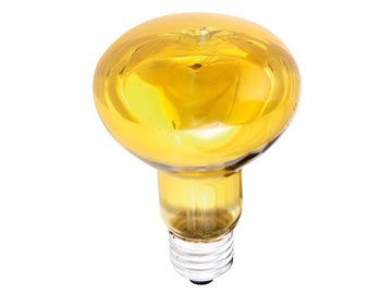 Spot couleur disco jaune e27 60w r80 220v lamp60o2 lamp60y2 lampe lumiere ampoule projecteur ECLATS DESTOCKAGE
