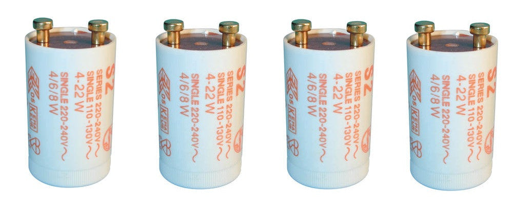 4 Starter 4 à 22w 110v 220v 230v 240v 4w 6w 8w 18w 20w detecteur faux billet lampe fluo par52 1 ECLATS DESTOCKAGE