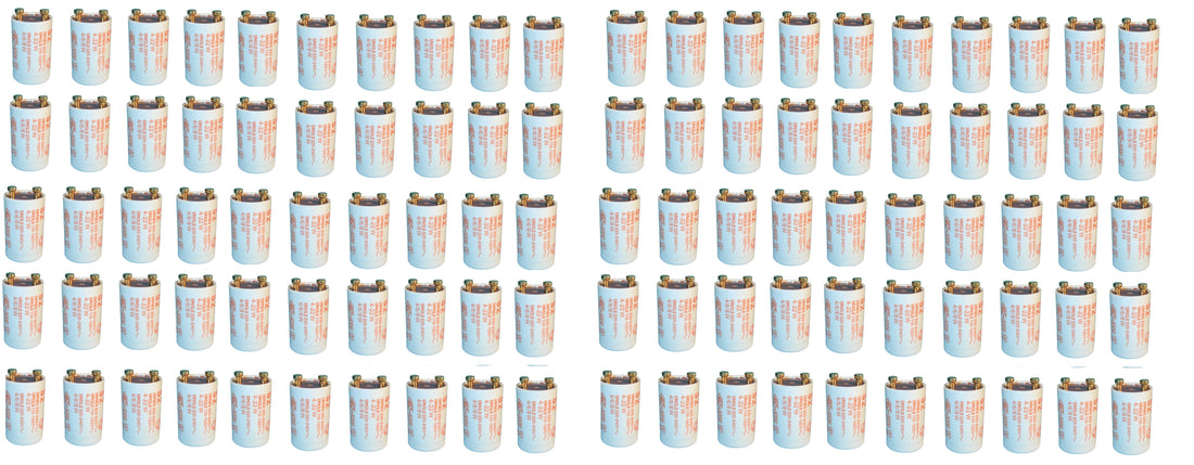 100 Starter 4 à 22w 110v 220v 230v 240v 4w 6w 8w 18w 20w detecteur faux billet lampe fluo ECLATS DESTOCKAGE