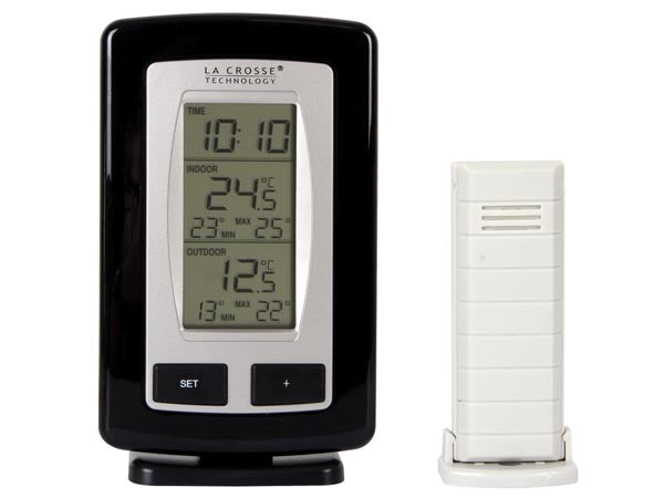 Station de temperature 868MHz affichage des températures intérieure et extérieure WS9245 ECLATS DESTOCKAGE