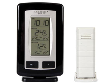 Station de temperature 868MHz affichage des températures intérieure et extérieure WS9245 ECLATS DESTOCKAGE