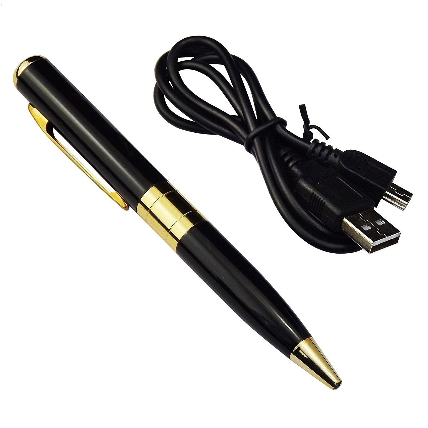 Stylo camera espion audio video 16go maxi enregistreur surveillance discrete espionage ECLATS DESTOCKAGE