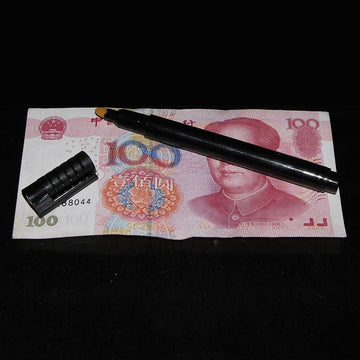 Stylo feutre detecteur faux billet testeur euro detection usd detector 14 devises ECLATS DESTOCKAGE