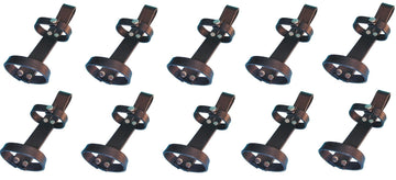 10 Support ceinture cuir pour lampe maglite ou detecteur metaux dfpr dfp5 ECLATS DESTOCKAGE