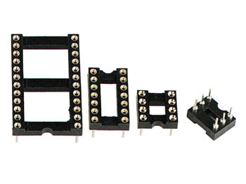 Support tulipe pour ci 6p dil 300mil - ECLATS DESTOCKAGE