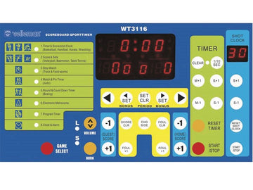 Tableau affichage compteur sport afficheur basket ball handball chronomètre compte a rebours ECLATS DESTOCKAGE
