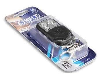 Télécommande jolly 4 boutons a b 433.92mhz portail et garage ECLATS DESTOCKAGE