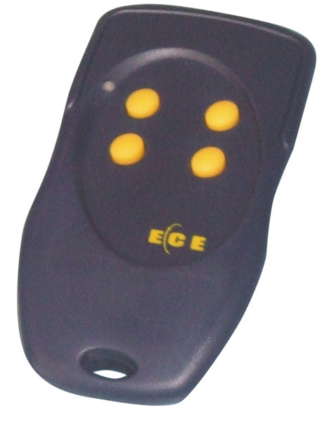 Telecommande miniature couleur bleu 3 canaux 50/200m 433mhz 1 bouton programation ECLATS DESTOCKAGE