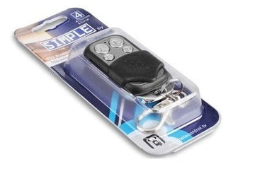 Télécommande portail garage jolly 4 boutons a b 433.92mhz ECLATS DESTOCKAGE