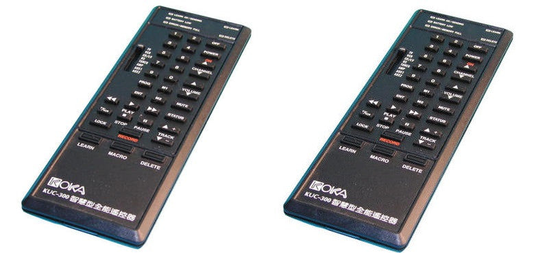 2 Telecommande programmable 8 canaux tv urc108 television magnetoscope lecteur cd decodeur satellite ECLATS DESTOCKAGE