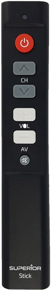 Télécommande universelle programmable SUPTLB003 Stick pour hotel personnes âgées grand bouton ECLATS DESTOCKAGE