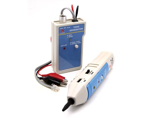 Testeur de cable generateur de tonalite sonde detection fil coupe tracer vttest11 ECLATS DESTOCKAGE