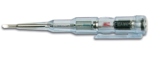 Testeur de tension tournevis avec indication led test courant secteur vttest1n ECLATS DESTOCKAGE