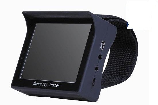 Testeur portable audio et video pour caméra ecran 3.5 couleur avec sortie 12v ECLATS DESTOCKAGE