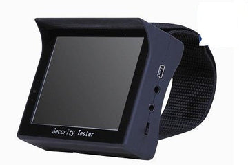 Testeur portable audio et video pour caméra ecran 3.5 couleur avec sortie 12v ECLATS DESTOCKAGE